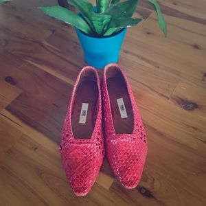 Miista pip woven flats